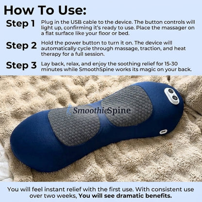 SmoothieSpine™ - Triple Fusion Massager