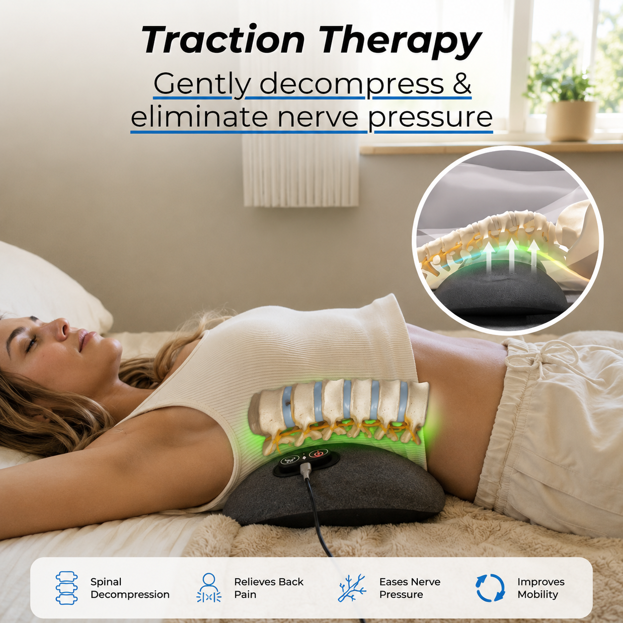 SmoothieSpine™ - Triple Fusion Massager